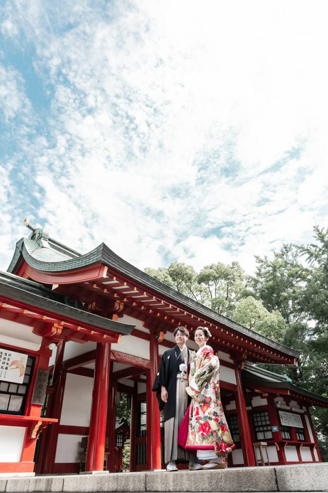 静岡フォトウエディングの画像・静岡浅間神社７