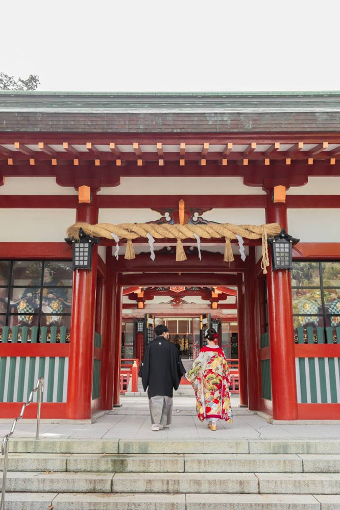静岡フォトウエディングの画像・静岡浅間神社９