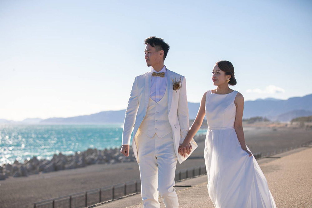 静岡フォトウエディングの画像・ふじのくに田子の浦みなと公園２