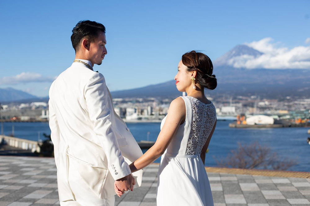 静岡フォトウエディングの画像・ふじのくに田子の浦みなと公園４
