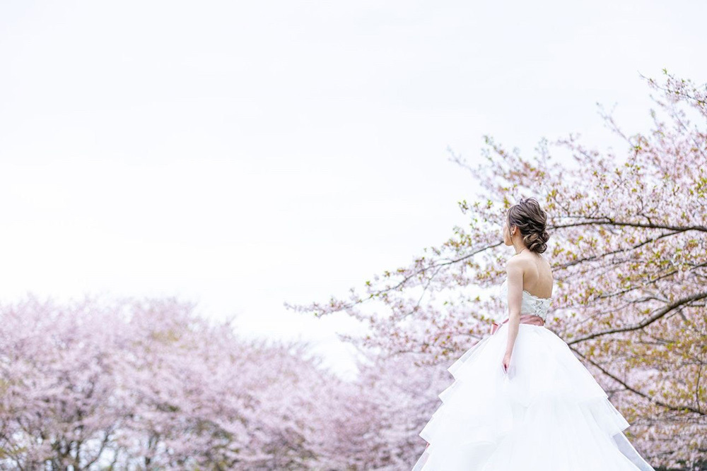 静岡フォトウエディングの画像・広見公園６