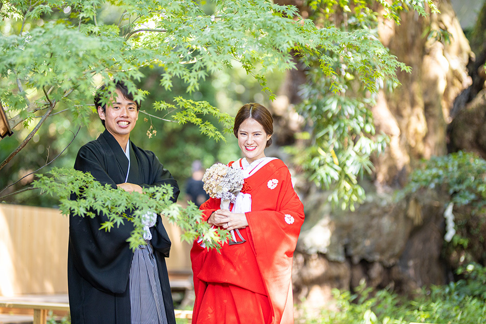静岡フォトウエディングの画像・来宮神社３