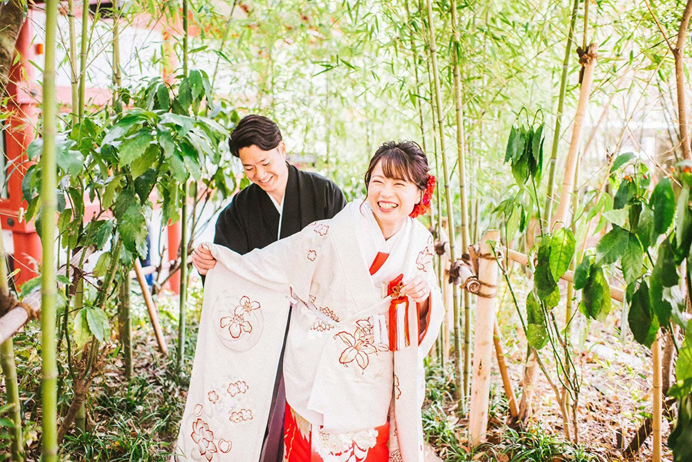 静岡フォトウエディングの画像・来宮神社８