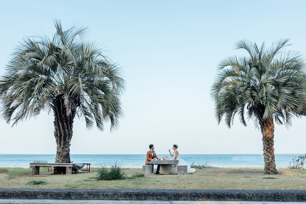 静岡フォトウエディングの画像・石津浜公園２