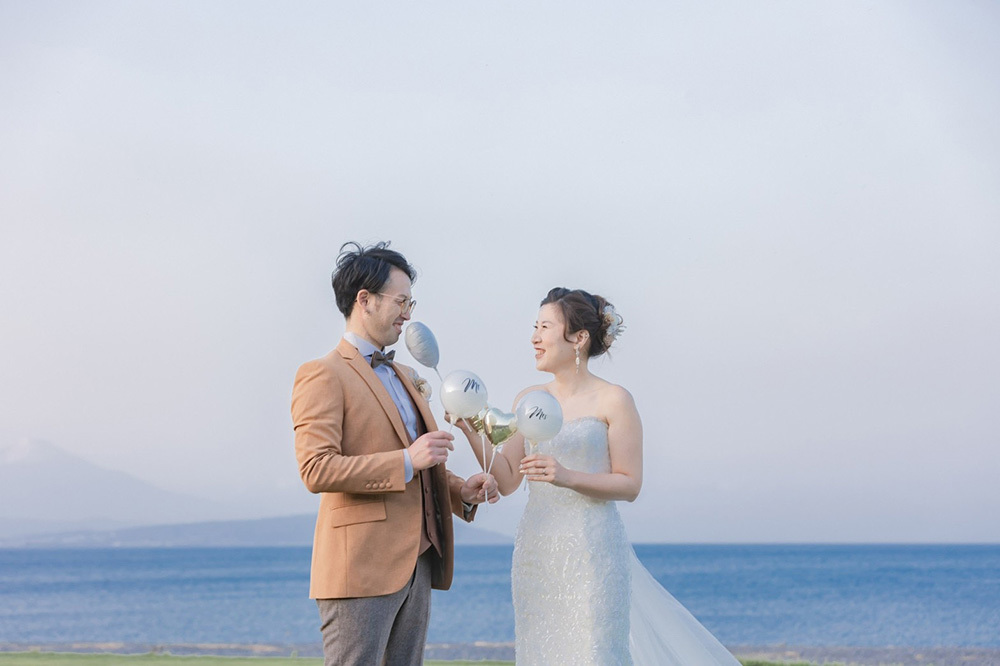 静岡フォトウエディングの画像・石津浜公園３