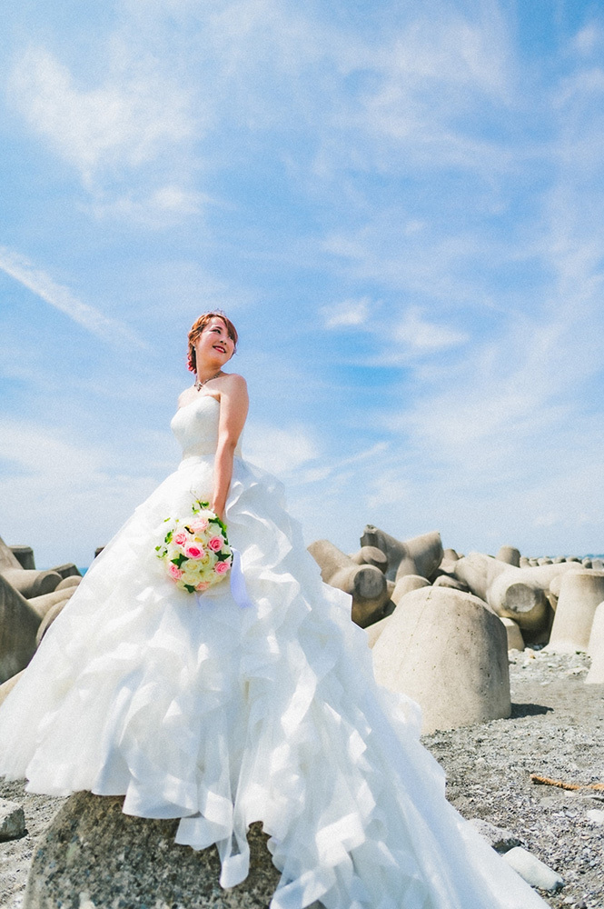 静岡フォトウエディングの画像・ふじのくに田子の浦みなと公園2021年11月24日追加画像１２