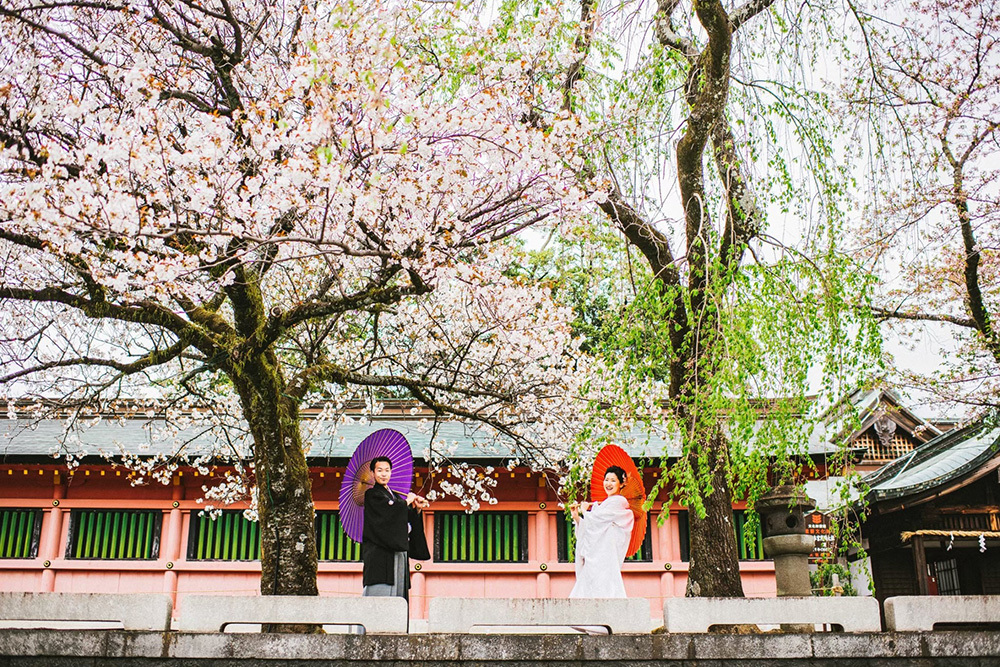 静岡フォトウエディングの画像・富士宮浅間大社１０