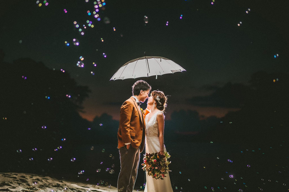 静岡フォトウエディングのフィーノスタイルで撮影した西伊豆の新郎新婦