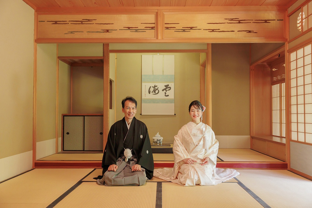 静岡フォトウエディングのフィーノスタイルで撮影した画像集2022年7月17日更新の駿府城公園紅葉山庭園の画像5