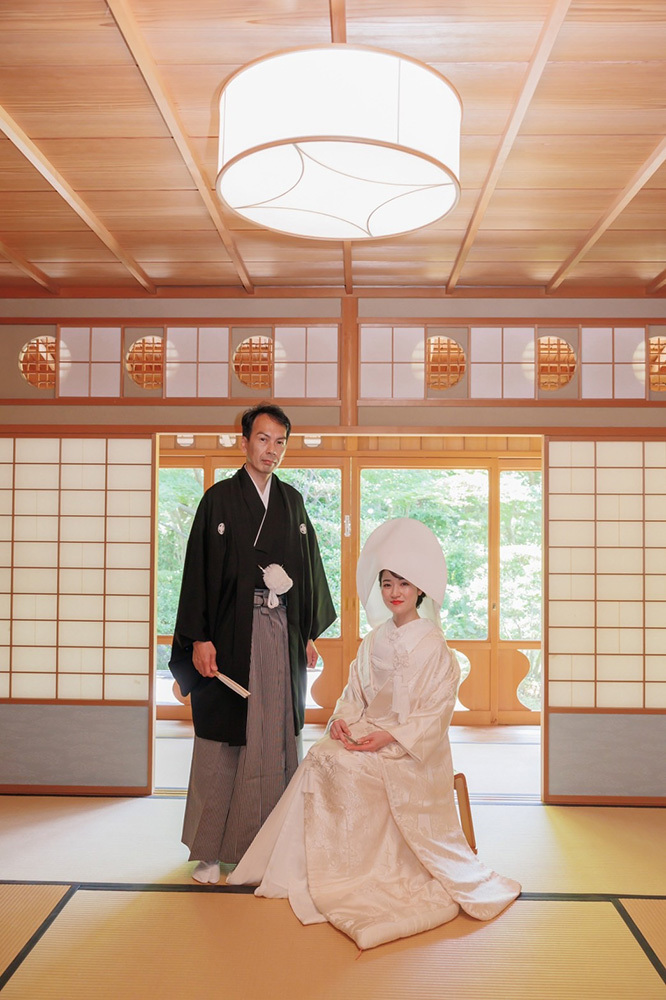 静岡フォトウエディングのフィーノスタイルで撮影した画像集2022年7月17日更新の駿府城公園紅葉山庭園の画像7