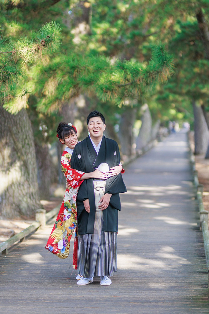 静岡フォトウエディングのフィーノスタイルで撮影した画像集2022年7月17日更新の三保の松原の画像6