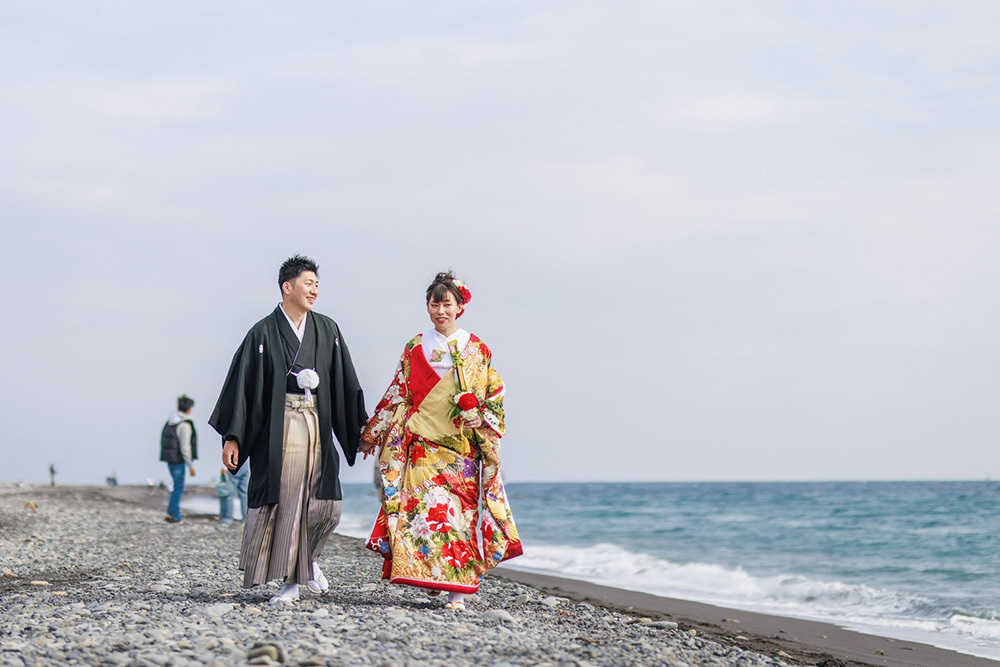 静岡フォトウエディングのフィーノスタイルで撮影した画像集2022年7月17日更新の三保の松原の画像11