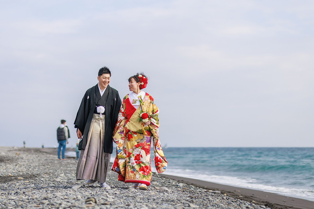 静岡フォトウエディングのフィーノスタイルで撮影した画像集2022年7月17日更新の三保の松原の画像12