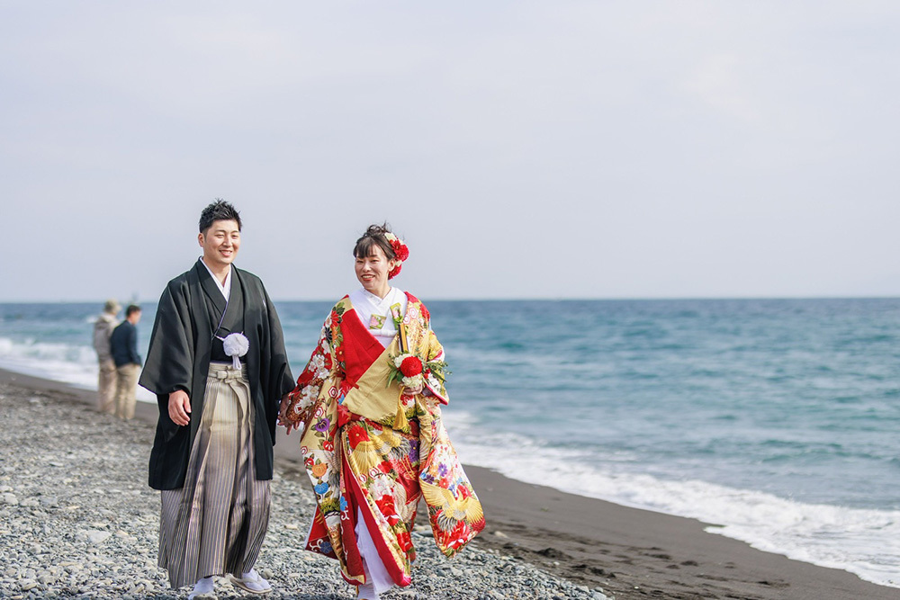静岡フォトウエディングのフィーノスタイルで撮影した画像集2022年7月17日更新の三保の松原の画像13