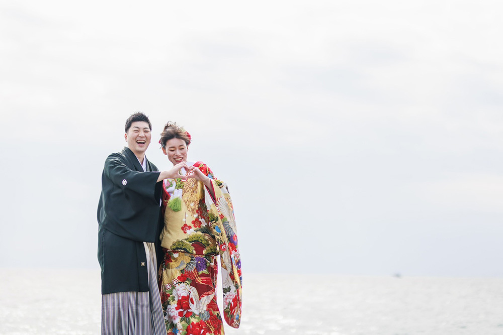 静岡フォトウエディングのフィーノスタイルで撮影した画像集2022年7月17日更新の三保の松原の画像14