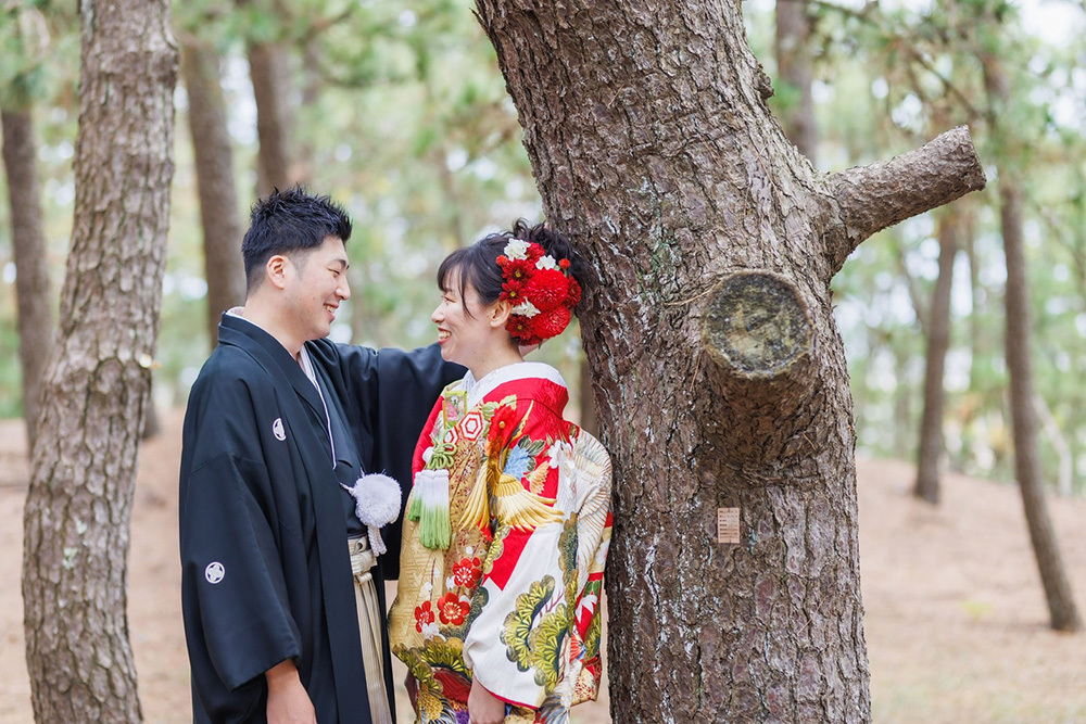 静岡フォトウエディングのフィーノスタイルで撮影した画像集2022年7月17日更新の三保の松原の画像19