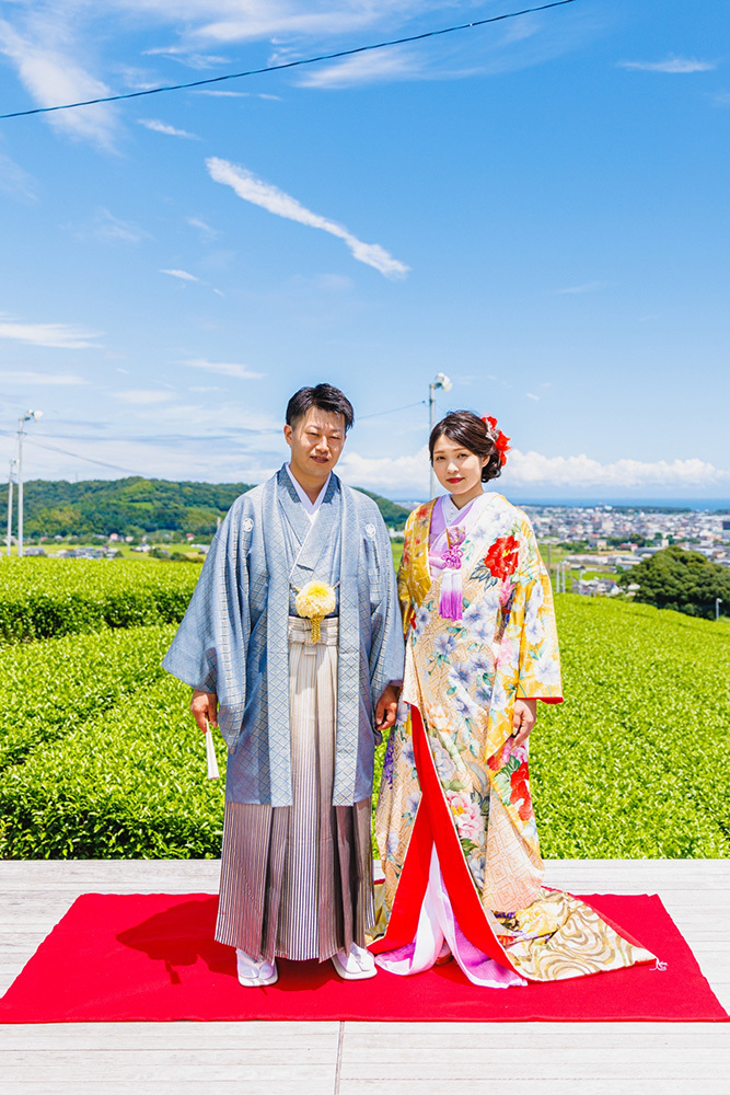 静岡フォトウエディングのフィーノスタイルで撮影した大地の茶の間の画像14