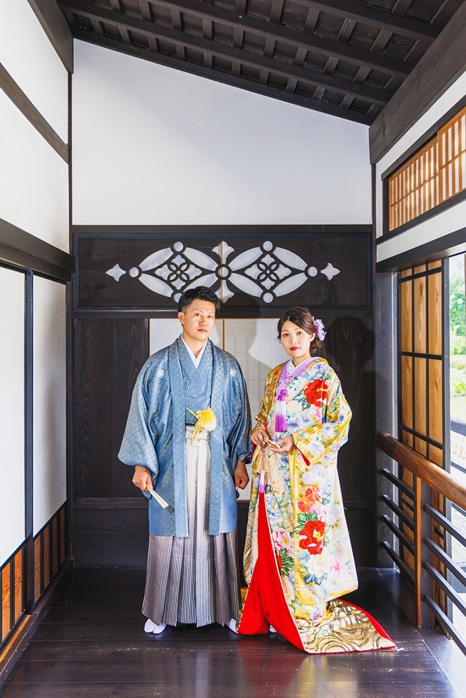 静岡フォトウエディングのフィーノスタイルで撮影したふじのくに茶の都ミュージアムの画像3