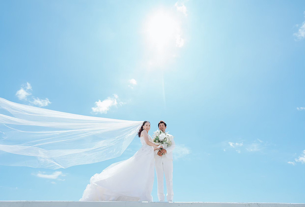 静岡フォトウエディングのフィーノスタイルで撮影した画像集2022年9月20日更新の静岡限定海フォトの画像4