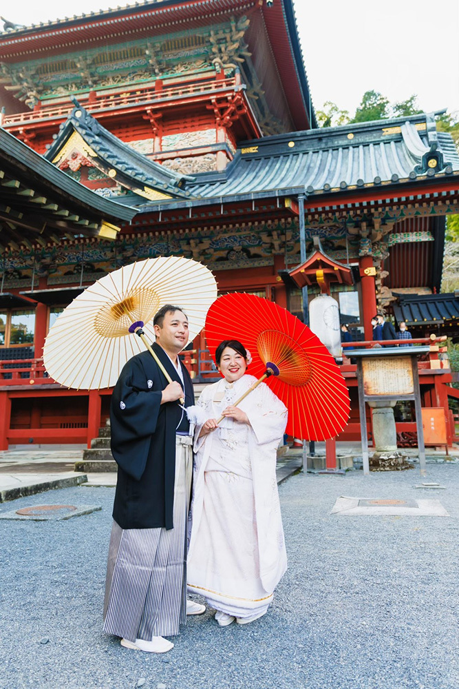 静岡フォトウエディングの画像・2022年12月11日の静岡浅間神社の画像7