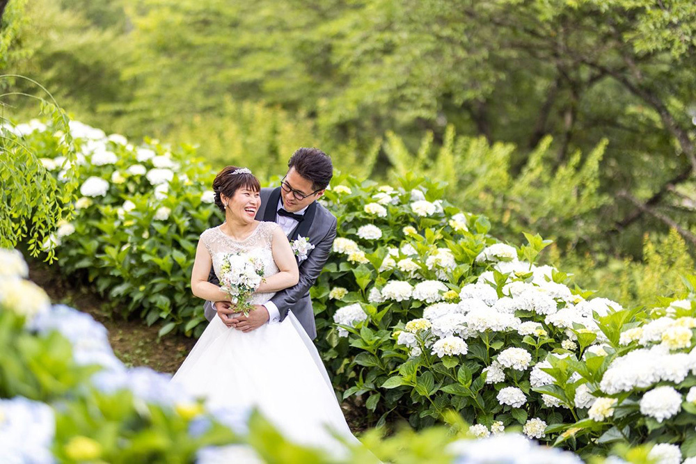 静岡フォトウエディングの画像・岩本山公園１