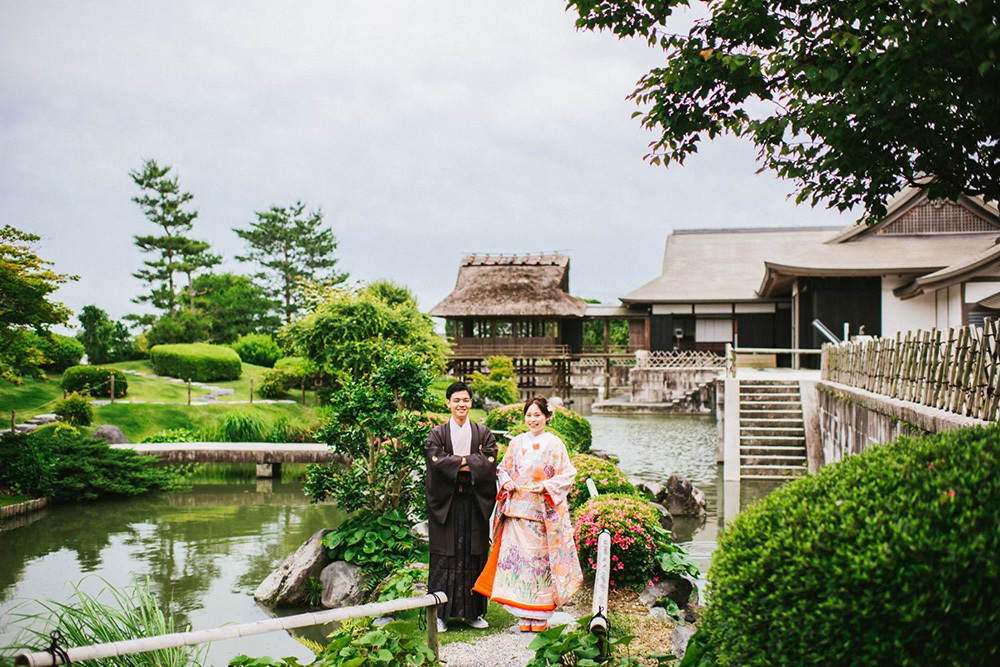 静岡フォトウエディングの画像ふじのくに茶の都ミュージアム２