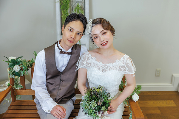 静岡フォトウエディングのフィーノスタイルで撮影したフィーノ静岡店の新郎新婦