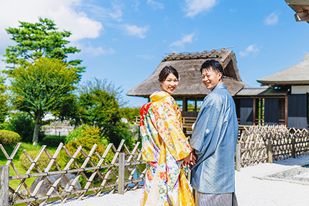 静岡フォトウエディングふじのくに茶の都ミュージアム