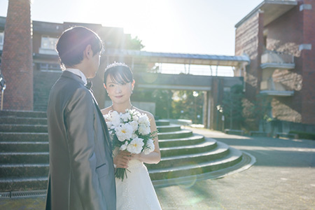 静岡フォトウエディングの静岡県立大学
