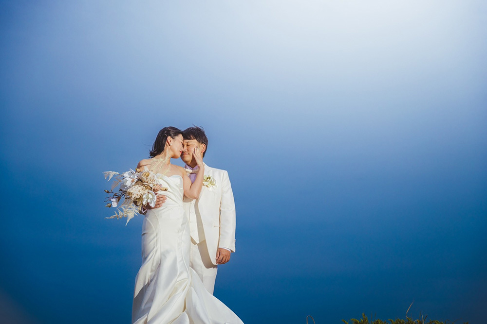 静岡フォトウエディングのフィーノスタイルで撮影した画像集2022年9月20日更新の静岡限定海フォト