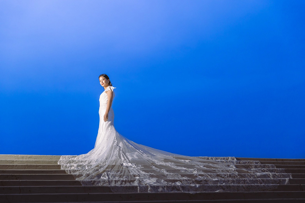 静岡フォトウエディングのフィーノスタイルで撮影した画像集2022年9月20日更新の静岡限定海フォト