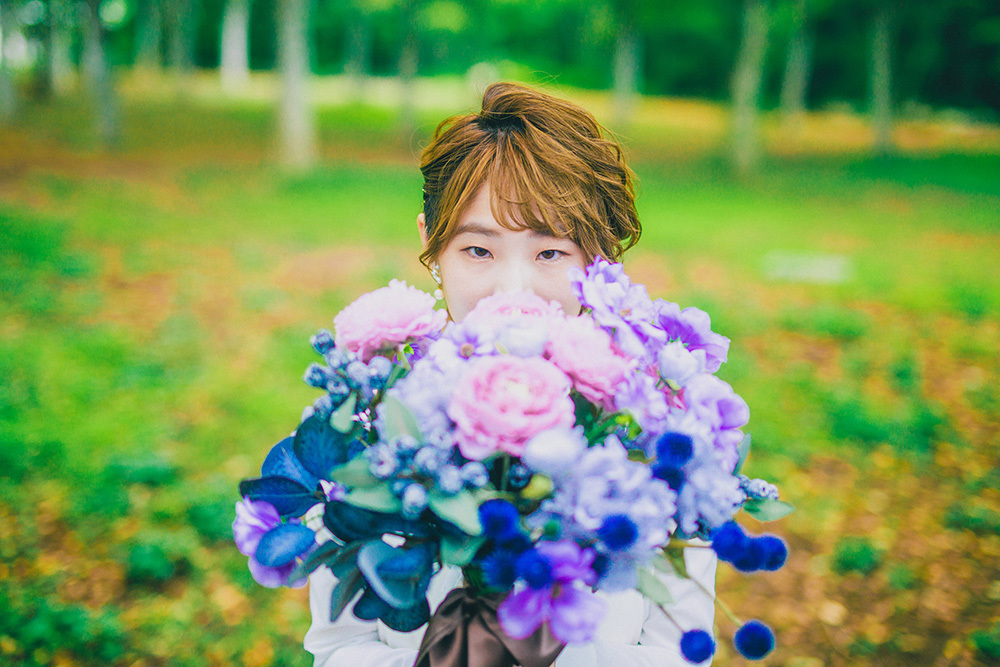 静岡フォトウエディングのフィーノスタイルで撮影したキャンプ＆アウトドアの新郎新婦