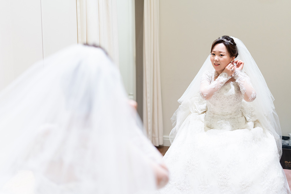 静岡フォトウエディングのフィーノスタイルで撮影した常磐公園の新郎新婦