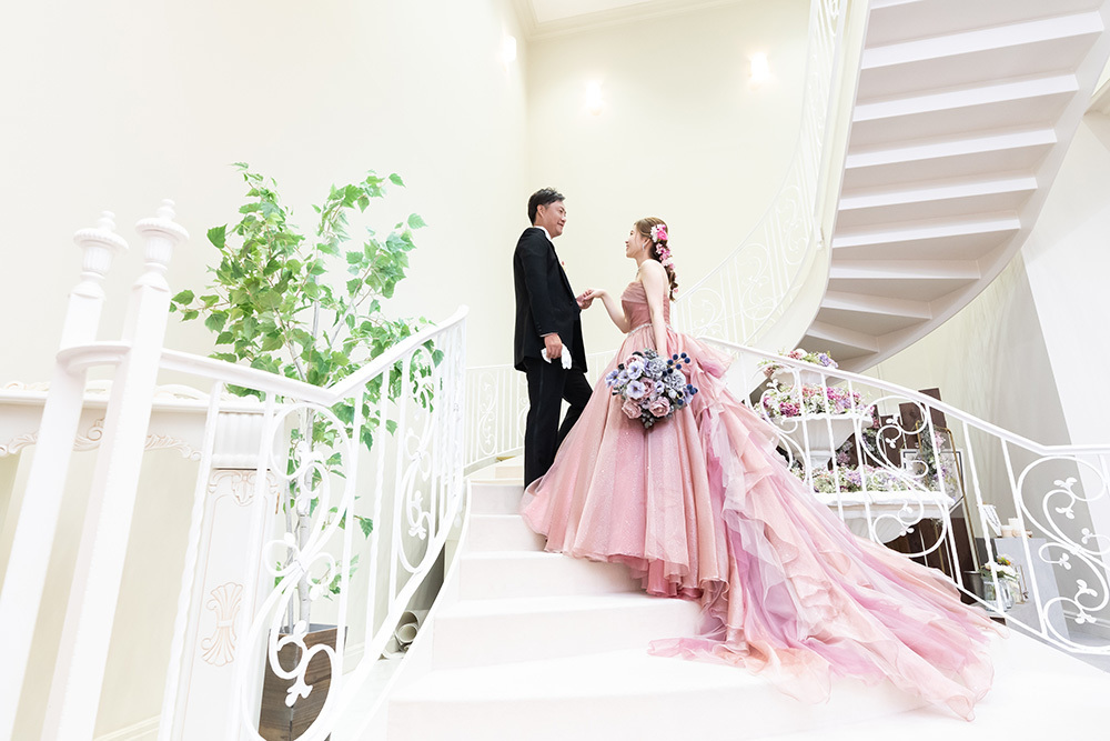 静岡フォトウエディングのフィーノスタイルで撮影したフィーノ静岡店の新郎新婦