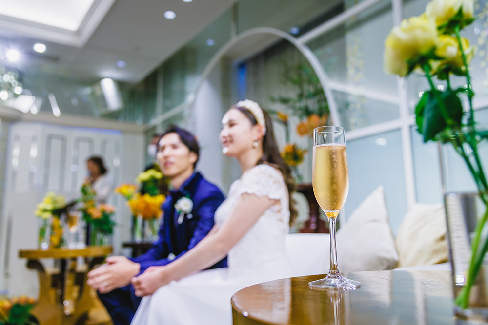 静岡フォトウエディングのフィーノスタイルで撮影したパーティー・会食のウエディングフォト