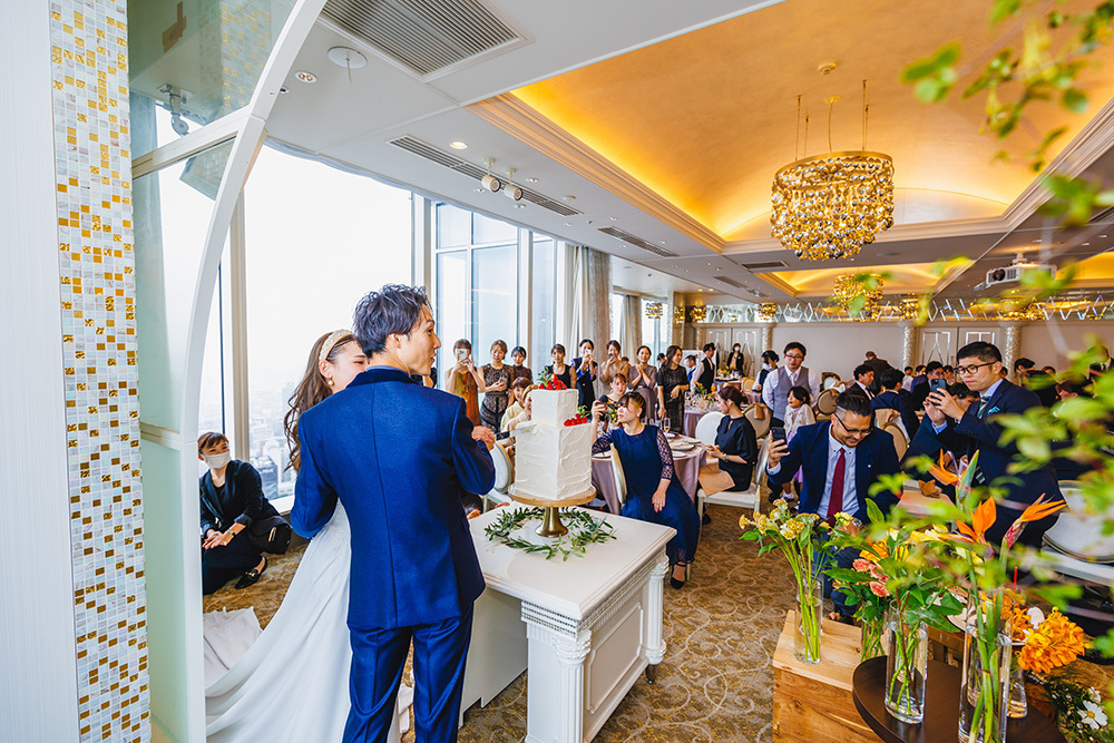 静岡フォトウエディングのフィーノスタイルで撮影したパーティー・会食のウエディングフォト