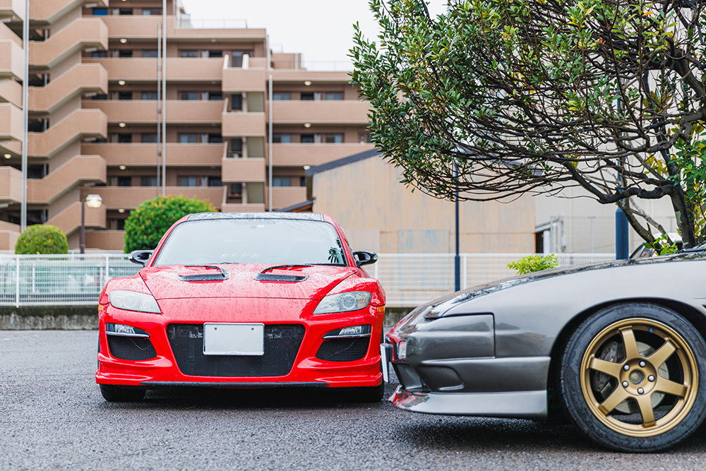 静岡フォトウエディングのフィーノスタイルで撮影した愛車