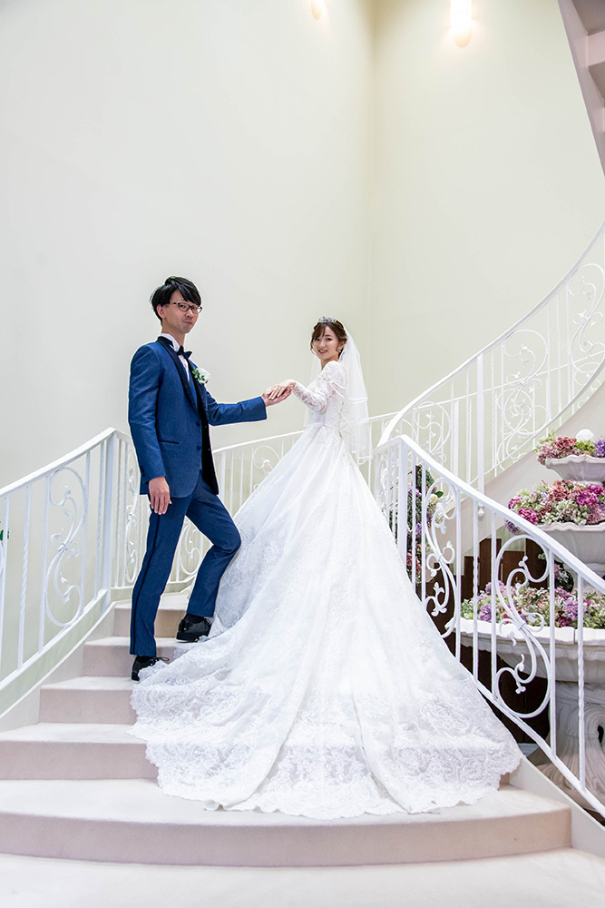 静岡フォトウエディングのフィーノスタイルで撮影したフィーノ静岡店の新郎新婦