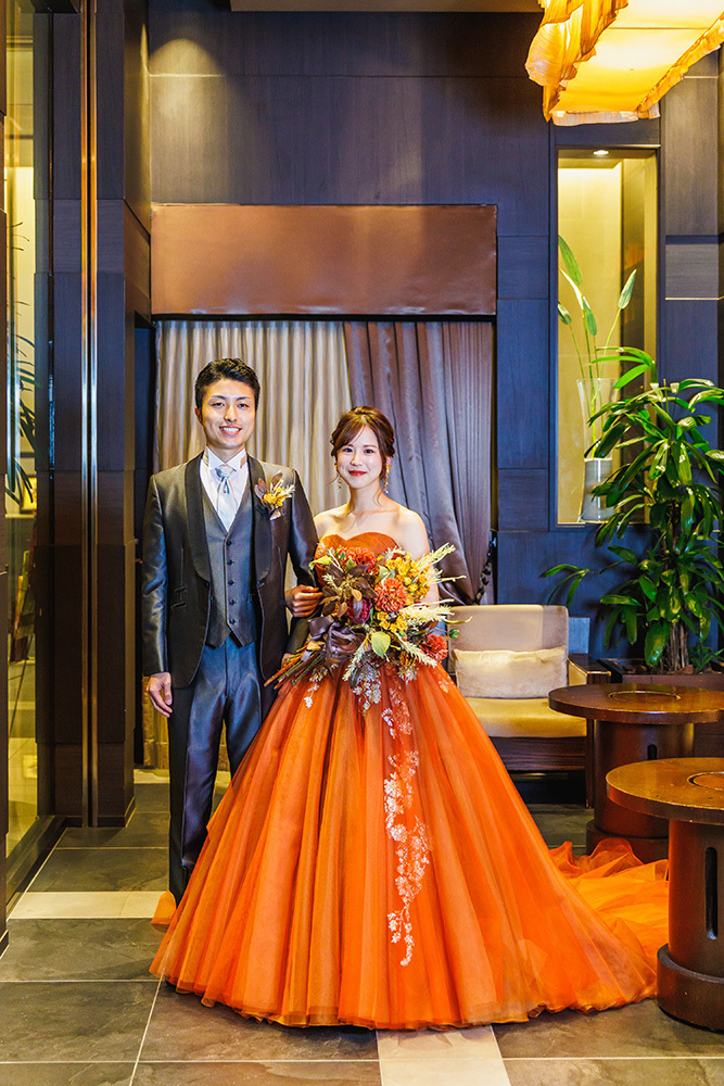 静岡フォトウエディングのフィーノスタイルで撮影した結婚式場の新郎新婦