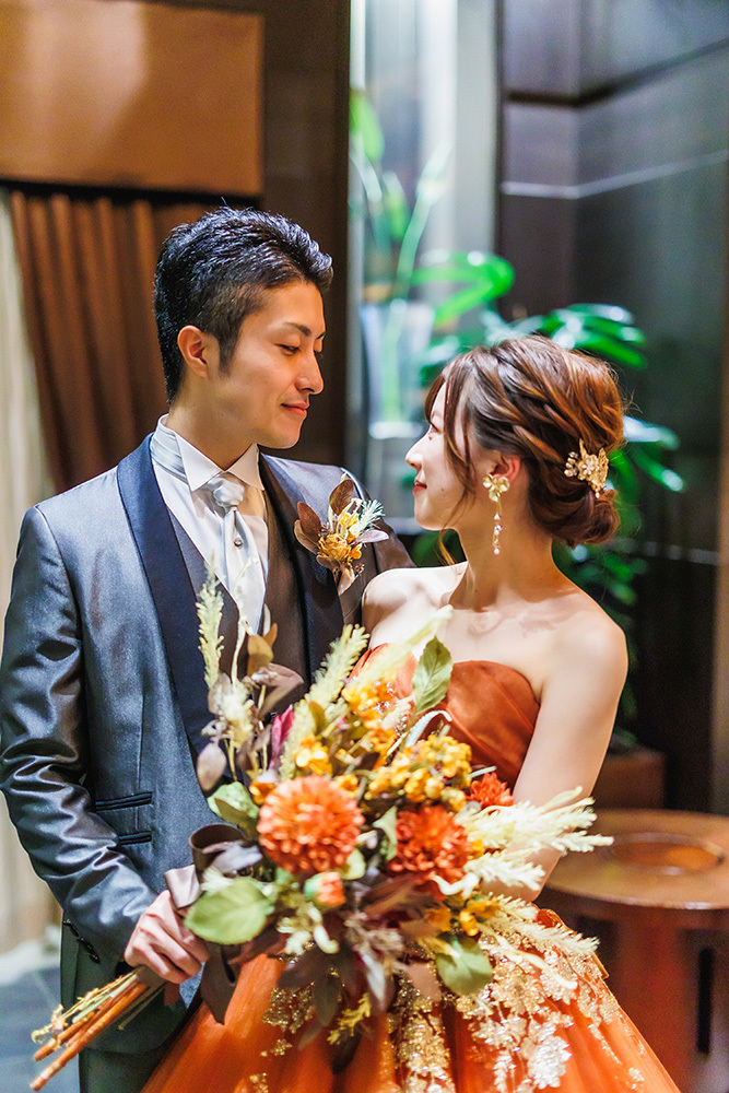 静岡フォトウエディングのフィーノスタイルで撮影した結婚式場の新郎新婦