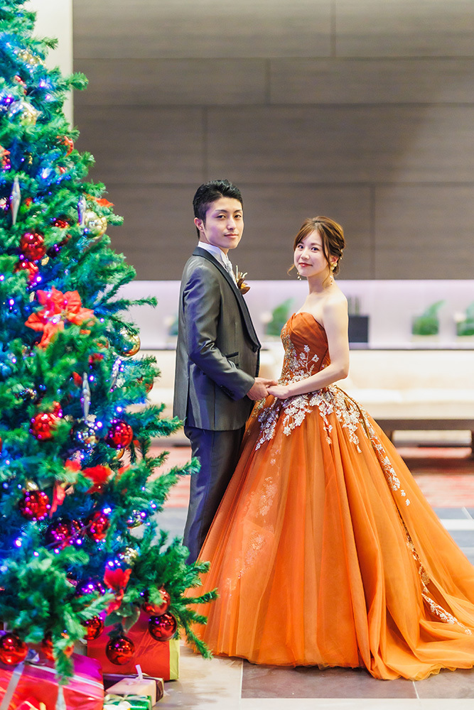 静岡フォトウエディングのフィーノスタイルで撮影した結婚式場の新郎新婦