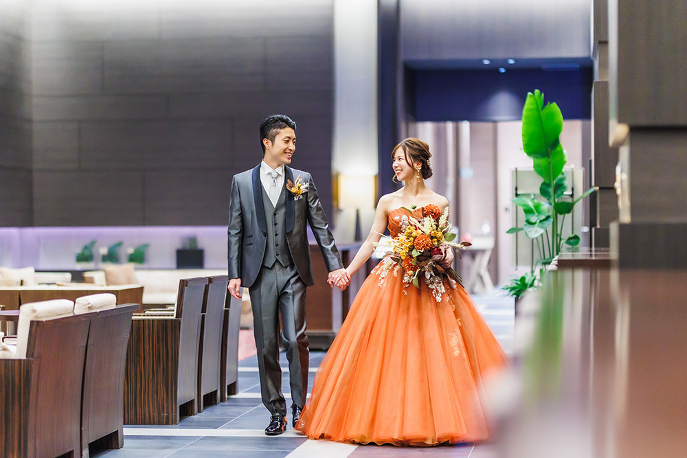 静岡フォトウエディングのフィーノスタイルで撮影した結婚式場の新郎新婦