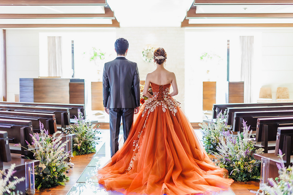 静岡フォトウエディングのフィーノスタイルで撮影した結婚式場の新郎新婦