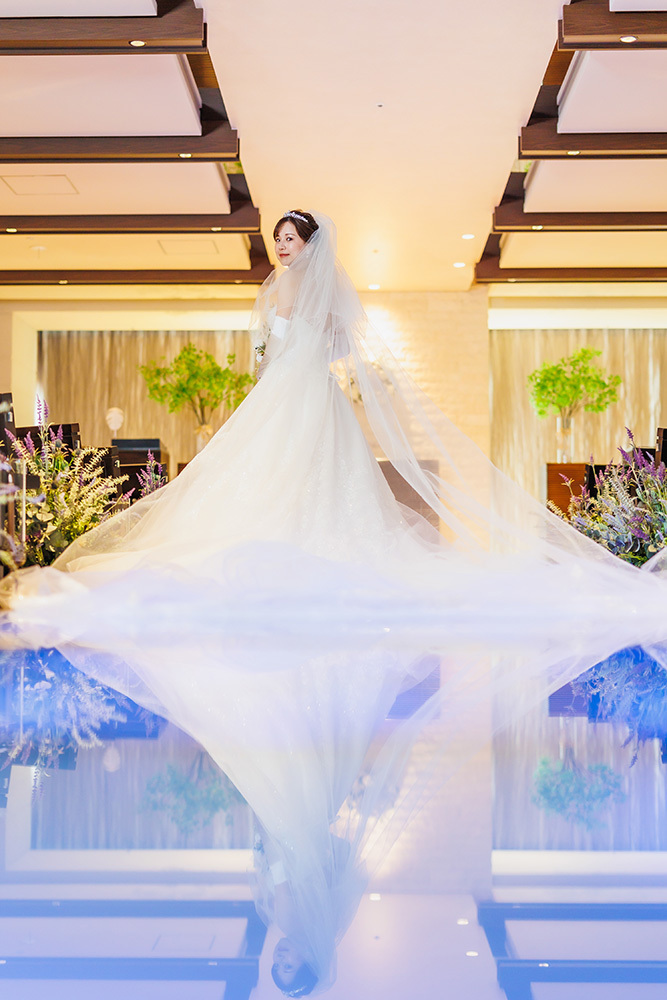 静岡フォトウエディングのフィーノスタイルで撮影した結婚式場の新郎新婦