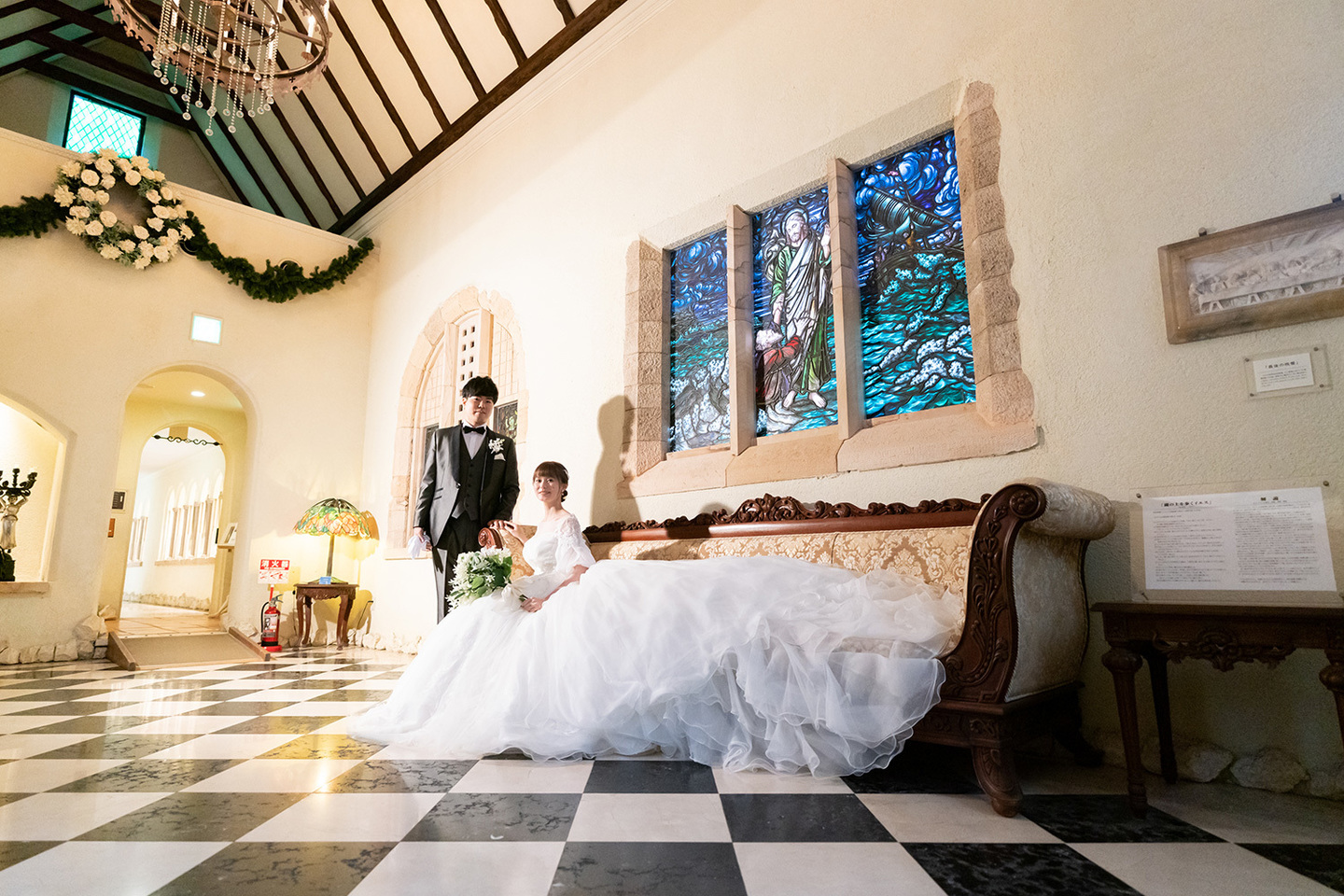 静岡フォトウエディングのフィーノスタイルで撮影したミッシェルガーデンコートの新郎新婦