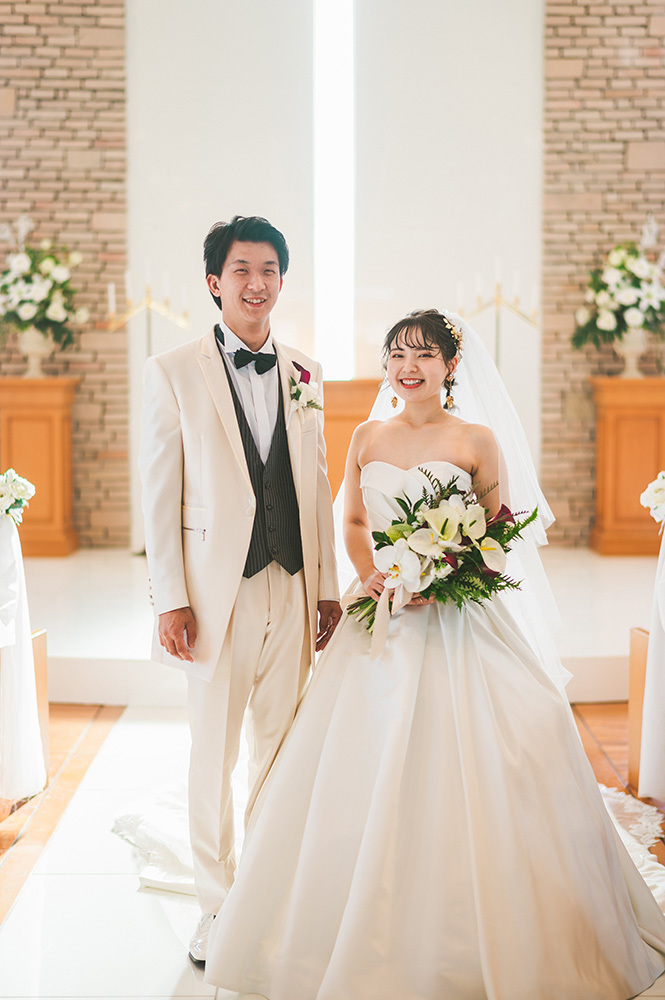 静岡フォトウエディングのフィーノスタイルで撮影したホテルグランド富士の新郎新婦