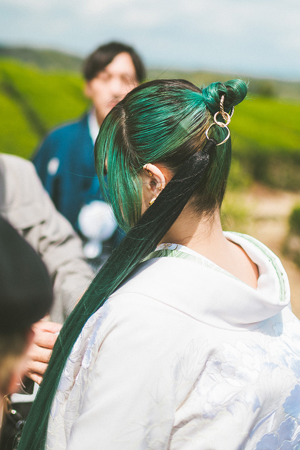 静岡フォトウエディングのフィーノスタイルで撮影した新婦のヘアメイク