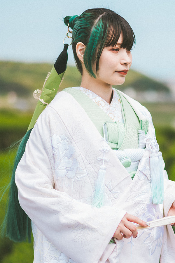 静岡フォトウエディングのフィーノスタイルで撮影した新婦のヘアメイク