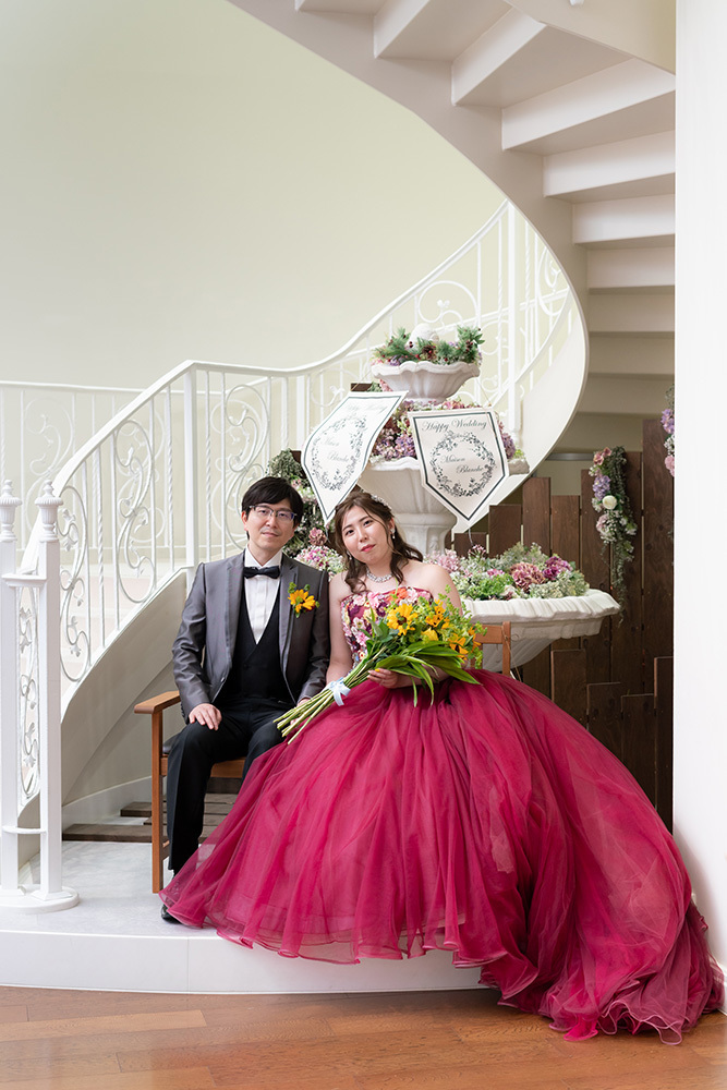 静岡フォトウエディングのフィーノスタイルで撮影したフィーノ静岡店の新郎新婦