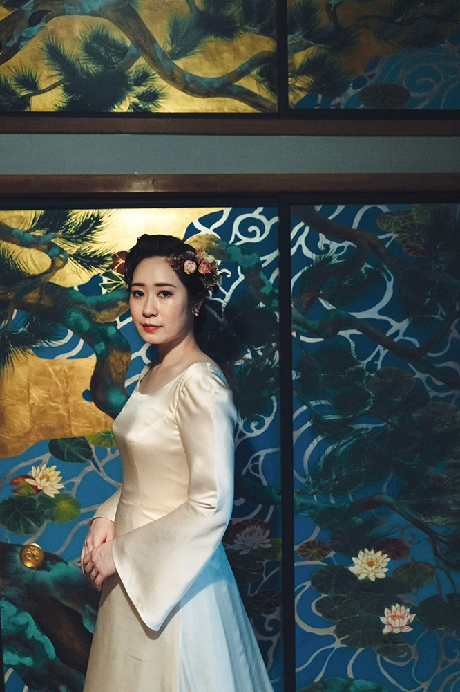 静岡フォトウエディングのフィーノスタイルで撮影した山梨エリアの迎賓館えびす屋の新郎新婦